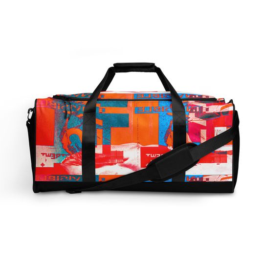 Discover Graphic Art Duffle bag