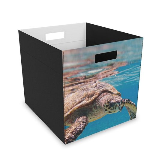 Discover Sea Turtle Felt Storage Box