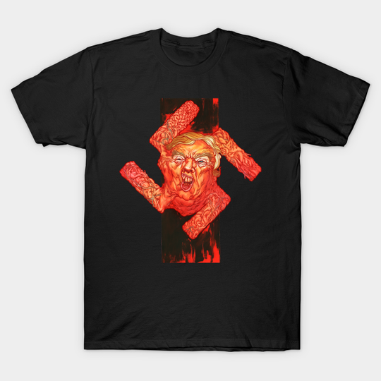 Discover Idiot Fascist - Trump - T-Shirt