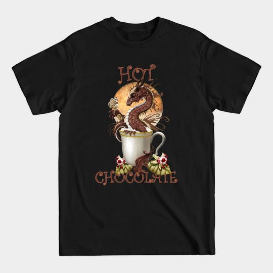 Discover Hot Chocolate Dragon - Chocolate Dragon - T-Shirt