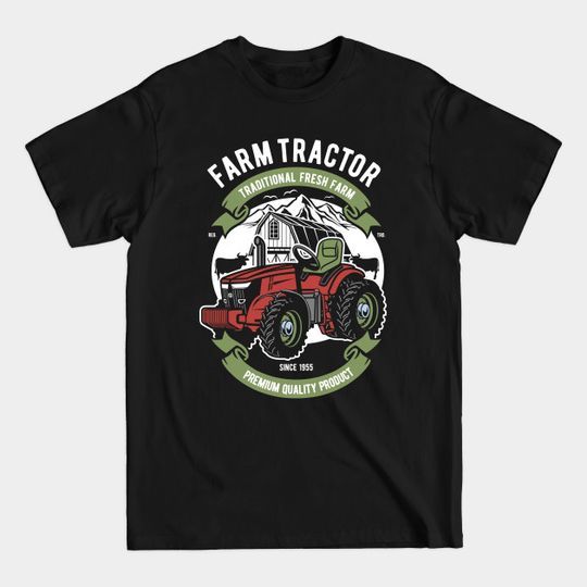 Discover Farm Tractor - Farm Tractor - T-Shirt