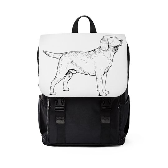 Discover Labrador Retriever Backpack, Unisex Casual Shoulder Backpack