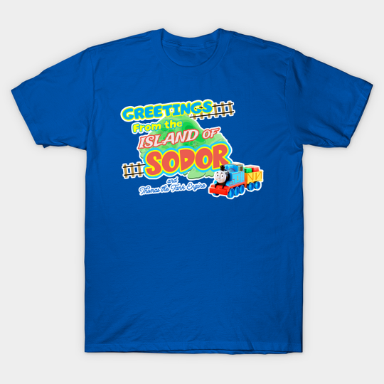 Discover Thomas the Tank Engine - Greetings from Sodor - Thomas The Train - T-Shirt