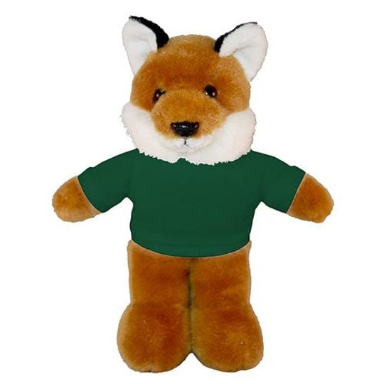 Discover New Soft Plush Fox with Forest Green Tee