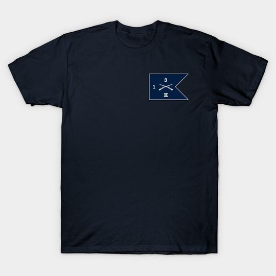 Discover Throwback TOG PT Shirt - Co. H 1/3 IN - White lettering - Pt - T-Shirt