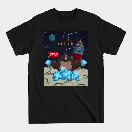 Discover AMC Ape to the Moon - Amc - T-Shirt