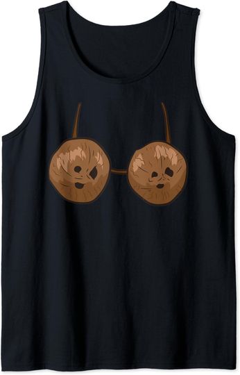 Discover Coconut Summer Coconuts Bra Coconut Tank Top