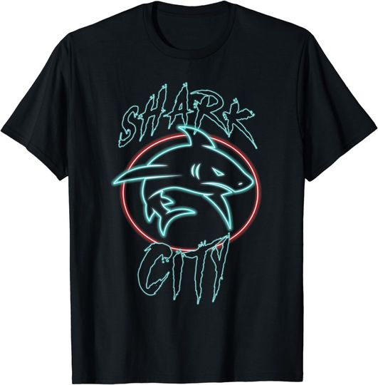 Discover Shark City San Jose Savages T-Shirt - 408 SJ Theme
