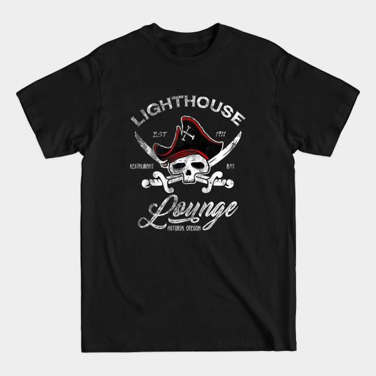 Discover Lighthouse Lounge, distressed - Goonies - T-Shirt