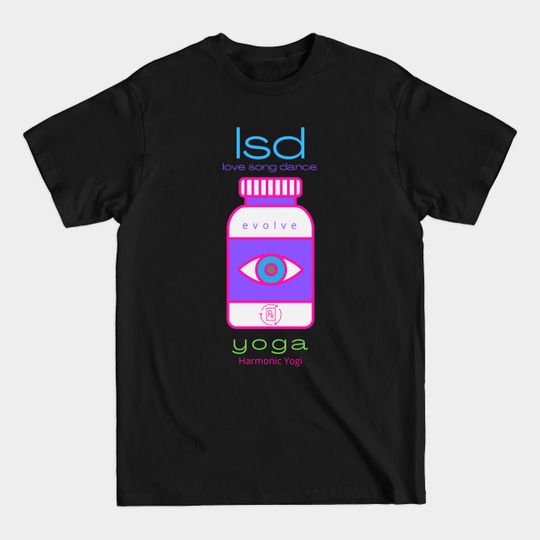 Discover Harmonic Yogi Journey - LSD Yoga T-Shirt