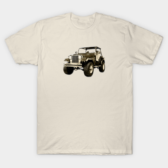 Discover Classic Jeep CJ - Jeep Cj - T-Shirt