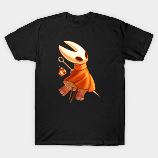 Discover Hornet with a scarf and mug - Hollow Knight - T-Shirt