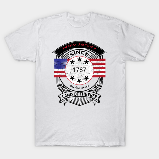 Discover New Jersey - New Jersey - T-Shirt