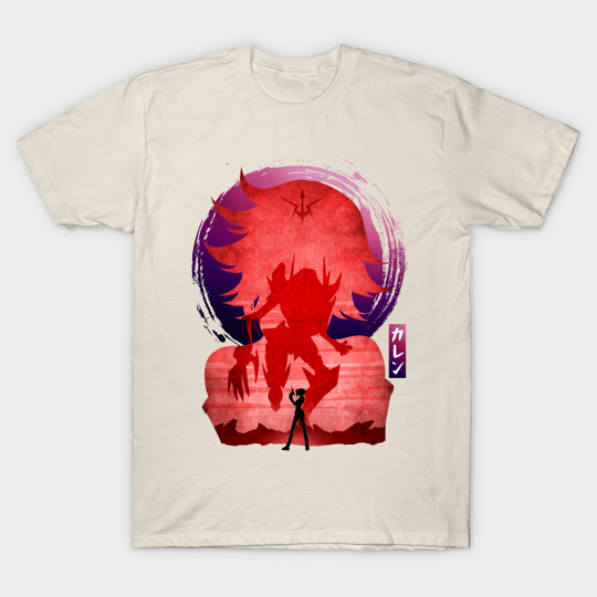 Discover Minimalist Silhouette Kallen - Code Geass - T-Shirt