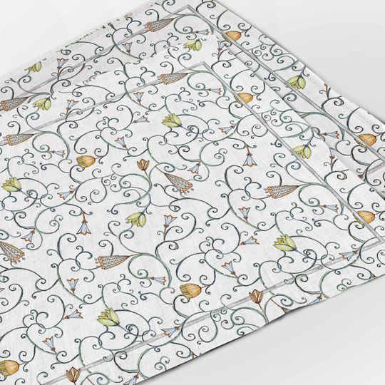 Discover Linen placemats, sets of 4, 6, 8 linen placemats