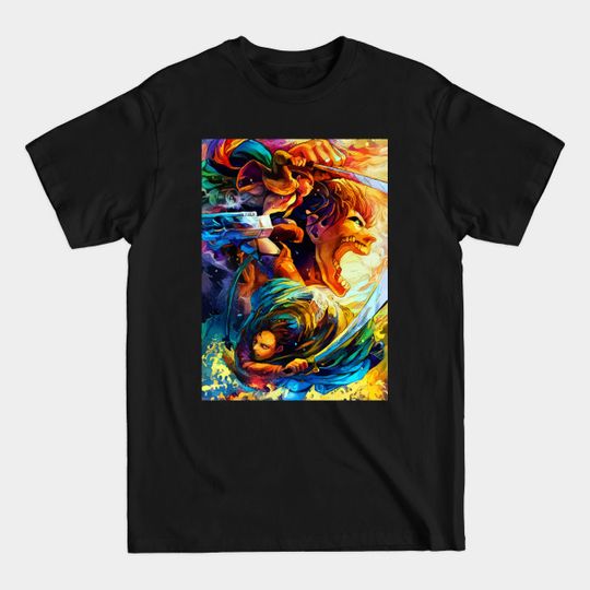 Discover Colorful Titan - Shingeki No Kyojin - T-Shirt