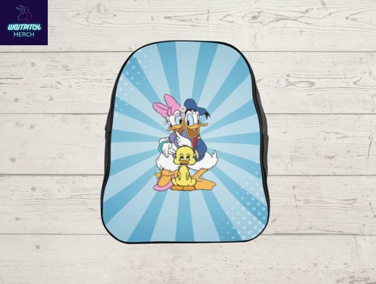 Discover Duck Family School Backpack