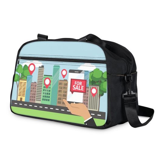 Discover Real Estate Fitness Handbag 001