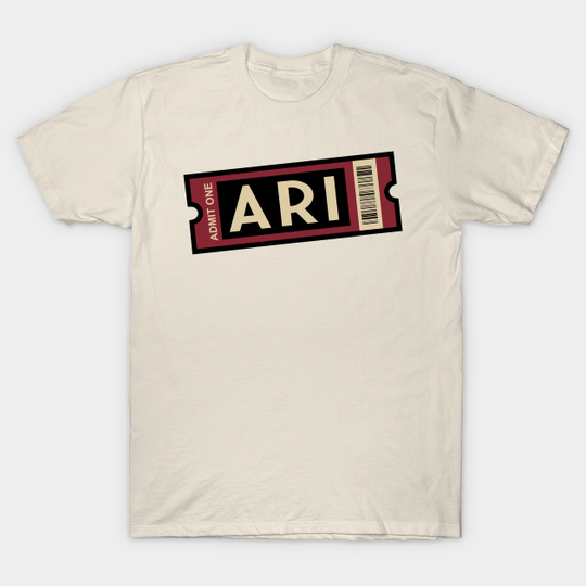 Discover ARI Hockey Ticket - Arizona - T-Shirt
