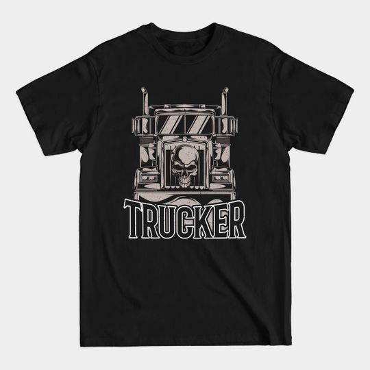 Discover American Trucker - Truck Driver - Truck - T-Shirt