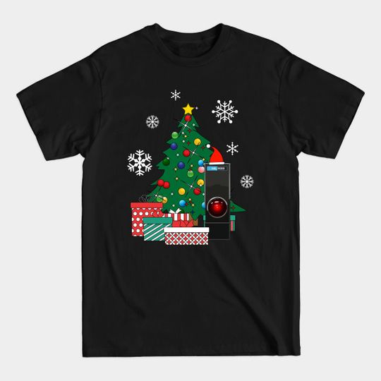 Discover HAL 9000 Around The Christmas Tree 2001 A Space Odyssey - Hal 9000 - T-Shirt