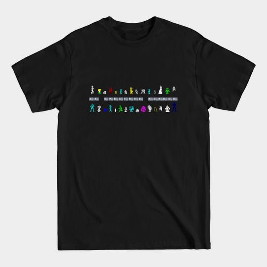 Discover ZX Spectrum Heroes - Gaming - T-Shirt