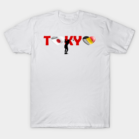 Discover Golf in Tokyo - team Belgium (BE) - Golf Team - T-Shirt