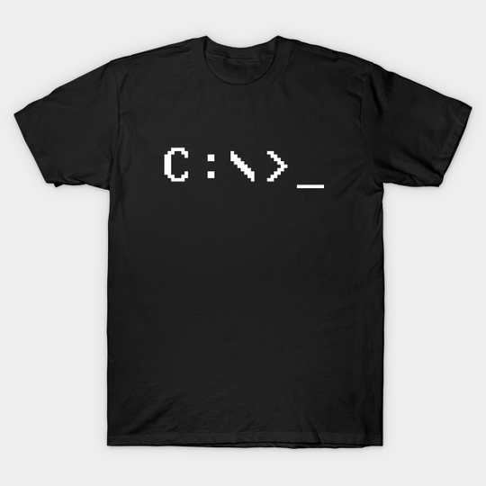 Discover DOS fan C: - Dos - T-Shirt