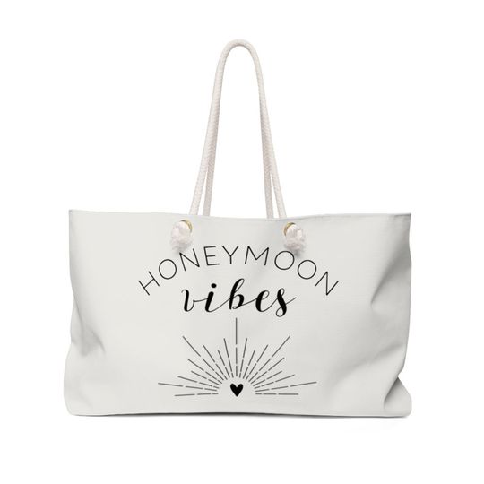 Discover Honeymoon Vibes Weekender Bag
