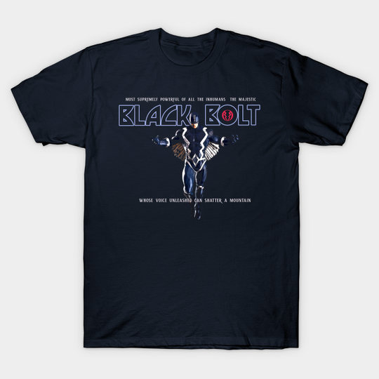 Discover Black Bolt - Black Bolt - T-Shirt