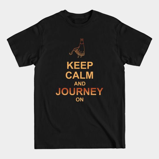 Discover Keep Calm and Journey On - Thatgamecompany - T-Shirt