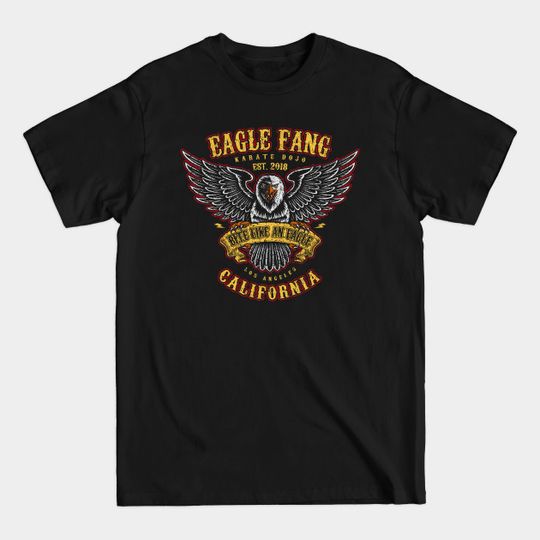 Discover Eagle Fang Club Patch - Cobra Kai Series - T-Shirt