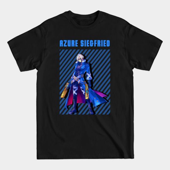 Discover Azure Siegfried Rectangel Blue Line - Trails Of Cold Steel - T-Shirt