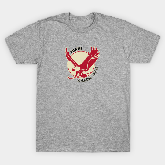 Discover Defunct - Miami Screaming Eagles (small) - Miami - T-Shirt