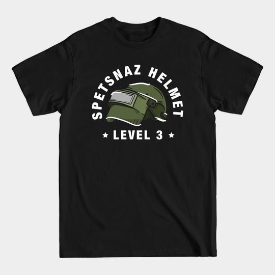 Discover Spetsnaz Helmet Level 3 - Pubg - T-Shirt