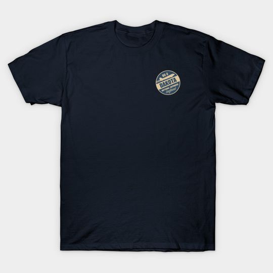 Discover DC-3 Dakota (Front & Back logo) - Classic Aircraft - T-Shirt