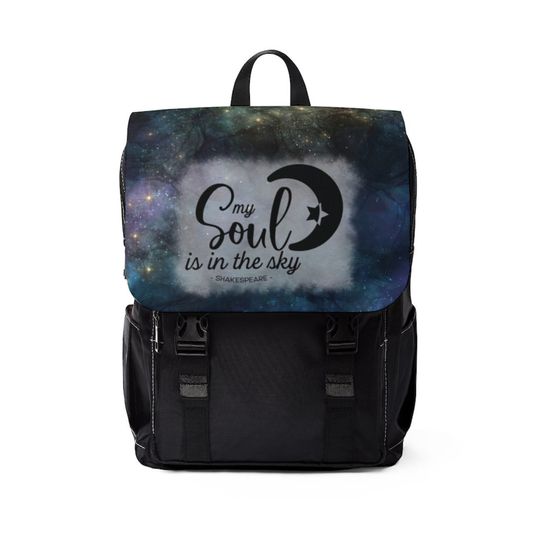 Discover Hippie Crystal Unisex Casual Shoulder Backpack