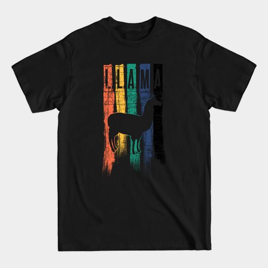 Discover Llama Paint - Llama - T-Shirt