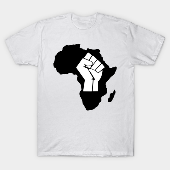 Discover Raised Fist Africa - Raised Fist - T-Shirt