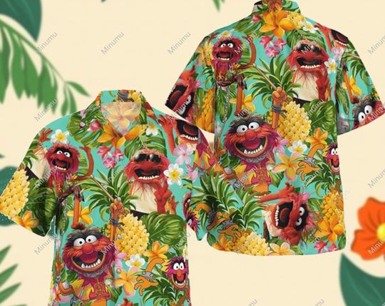 Discover Animal Muppet Tropical Hawaiian Shirt