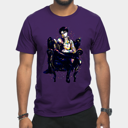 Discover Attack on titan - Captain Levi - Attack On Titan - T-Shirt