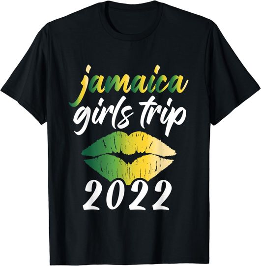 Discover Jamaica Girls Trip 2022 Summer Beach Vacation Girls Trip T-Shirt