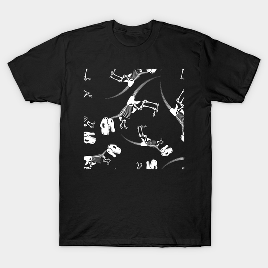 Discover I Love Dinosaur, Dinosaur bones - Dinosaur Bones - T-Shirt