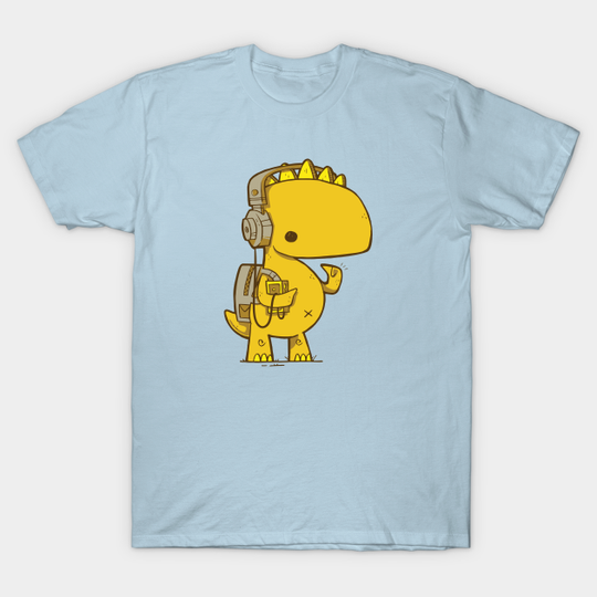 Discover Walkman dinosaur - Dinosaur Lover - T-Shirt
