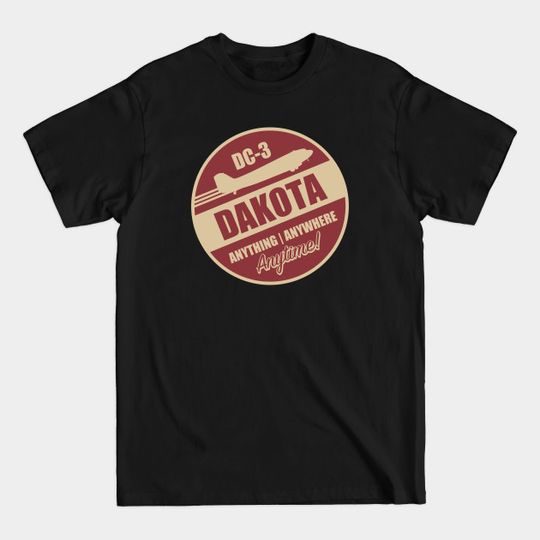 Discover DC-3 Dakota - Classic Aircraft - T-Shirt