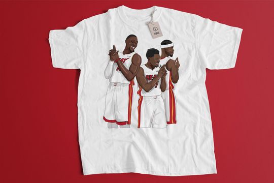 Discover Bam Adebayo/Kyle Lowry/Jimmy Butler Tshirt