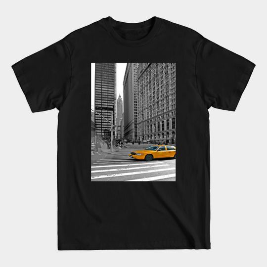 Discover NYC Yellow Cabs Trinity Place - Trinity - T-Shirt