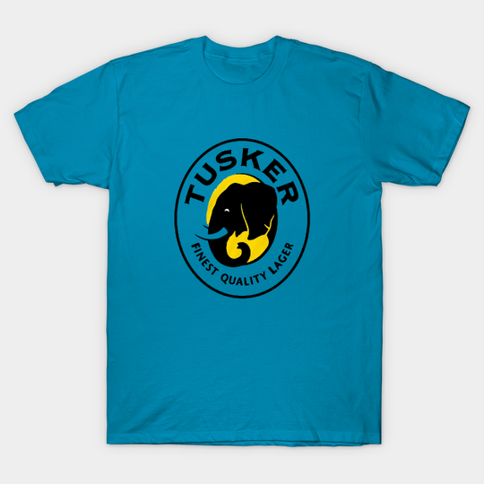 Discover Tusker Lager Logo - Beer Kenya Soccer Football Map Africa - T-Shirt