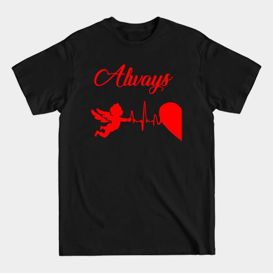 Discover couple clothing always together for valentine - Couples Clothing - T-Shirt