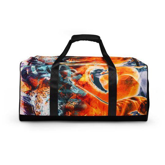 Discover Graphic Art Duffle bag